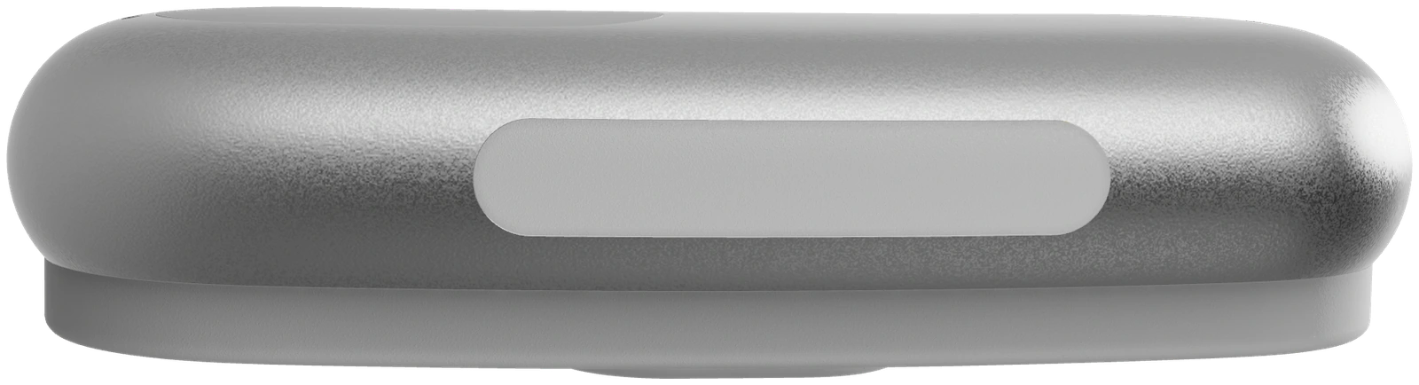 The slim curved profile of Brane, shown horizontally